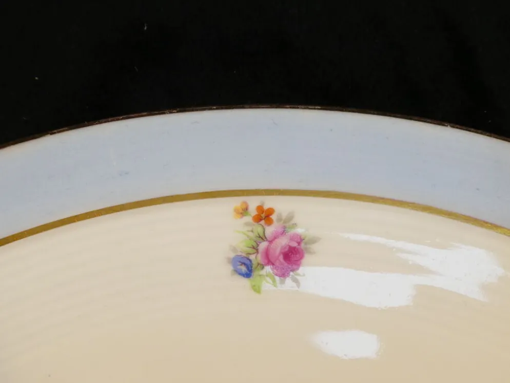 Service a tarte en porcelaine de limoges annees 50