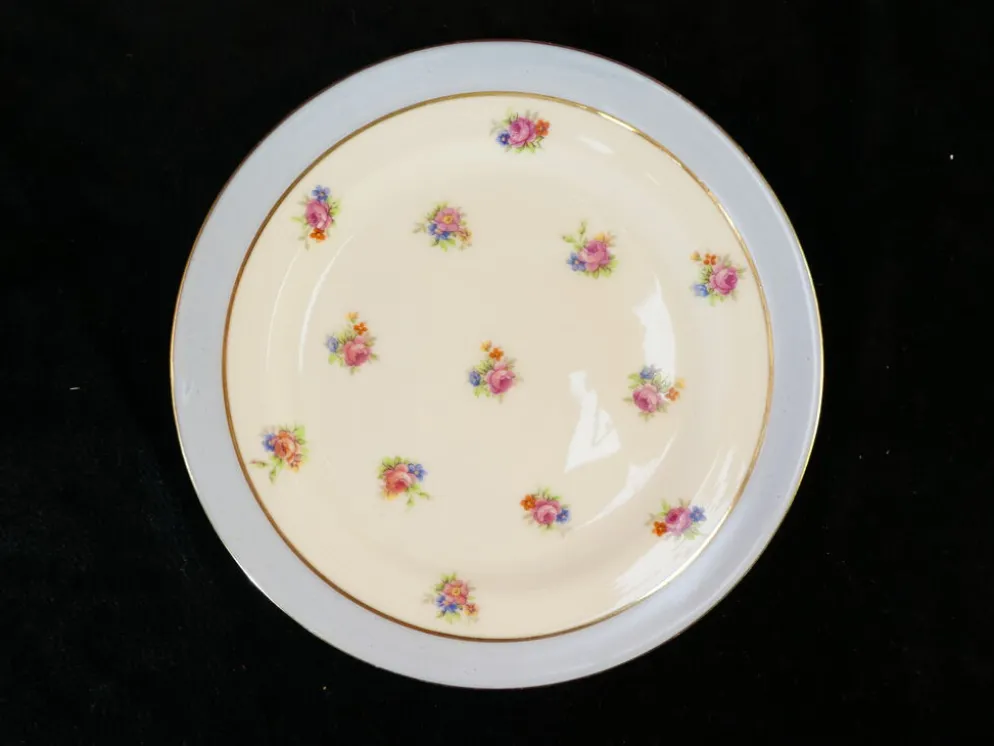 Service a tarte en porcelaine de limoges annees 50