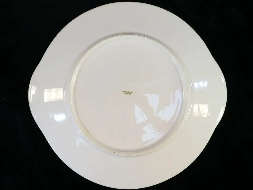 Service a tarte en porcelaine de limoges annees 50