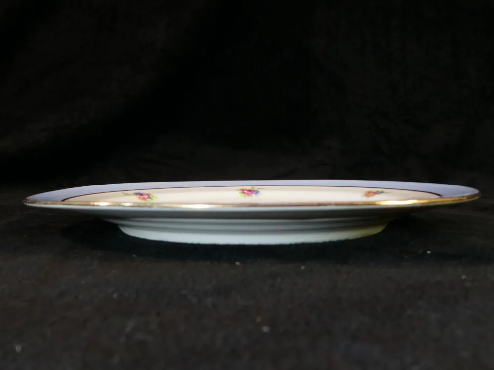 Service a tarte en porcelaine de limoges annees 50