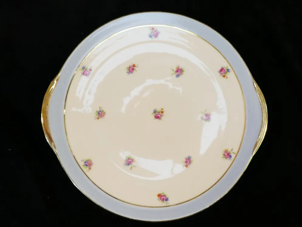 Service a tarte en porcelaine de limoges annees 50