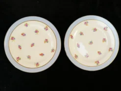 Service a tarte en porcelaine de limoges annees 50