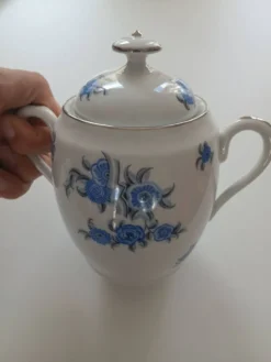 Service à café ancien en porcelaine de Limoges – F. Legrand & Cie