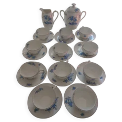 Service à café ancien en porcelaine de Limoges – F. Legrand & Cie