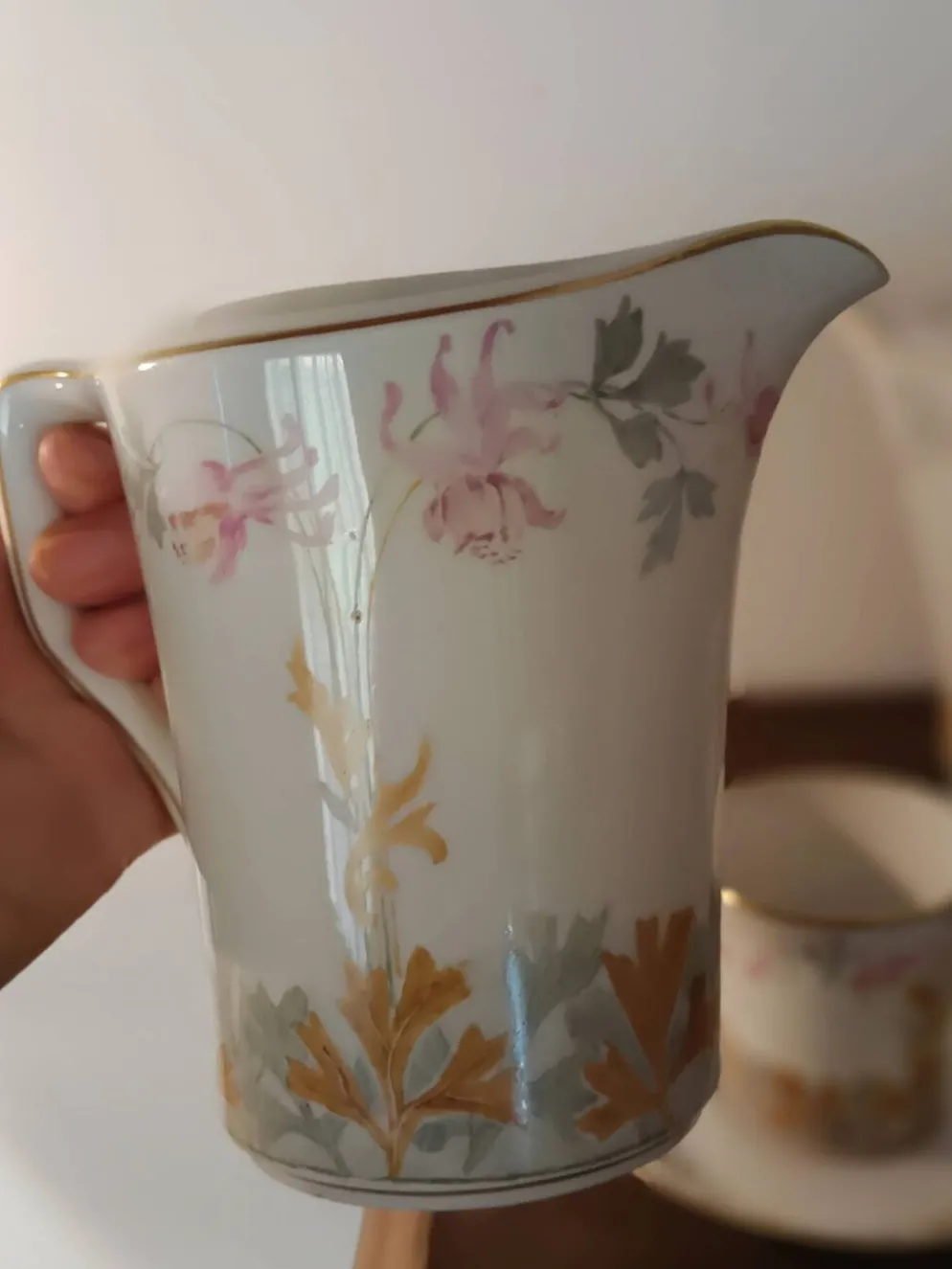 Service à café Art Nouveau en faïence fine de Maastricht (Société Céra
