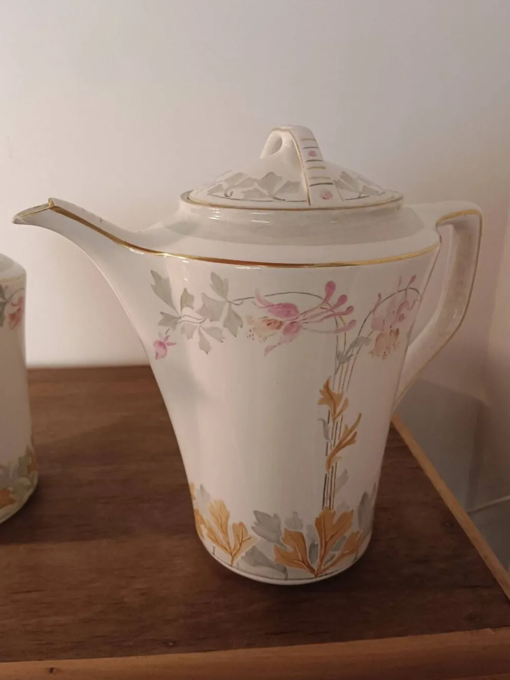 Service à café Art Nouveau en faïence fine de Maastricht (Société Céra