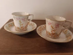 Service à café Art Nouveau en faïence fine de Maastricht (Société Céra
