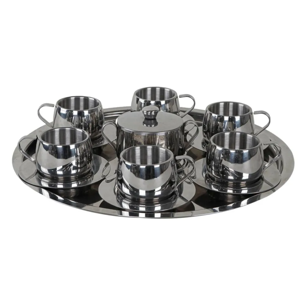 Service à café, design italien, années 1980, fabriqué en Italie