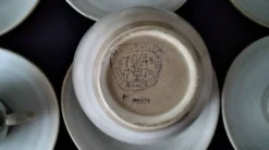 Service à café en grès de Niderviller Modèle Pierre