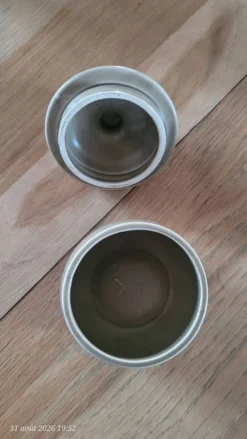 Service à café en grès des ateliers d'art du Revernay - France