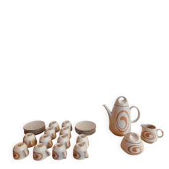 Service à café en porcelaine bareuther bavaria vintage années 70