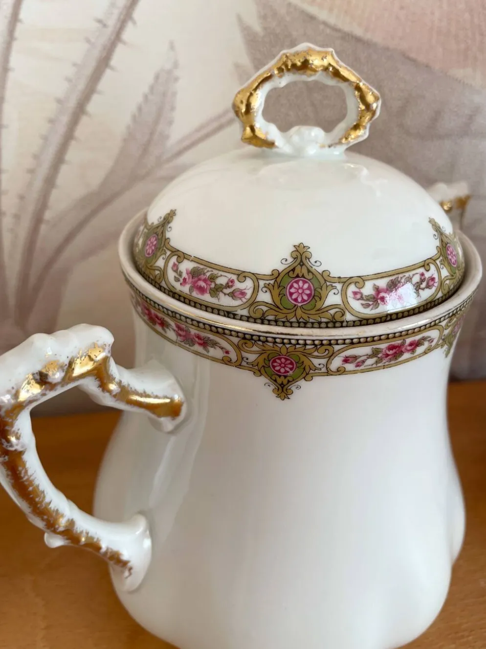 Service à café en porcelaine vignaud limoges - 1950