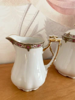 Service à café en porcelaine vignaud limoges - 1950