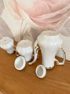 Service à café en porcelaine vignaud limoges - 1950