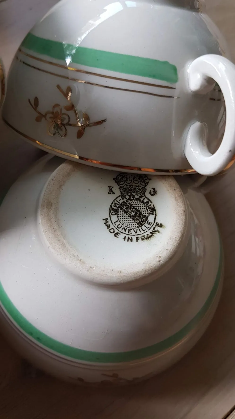 Service à café luneville