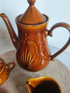 Service à café mid century Pologne 1960