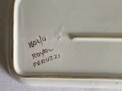 Service à café/petit-déjeuner en faïence italienne, Royal Peruzzi, mil