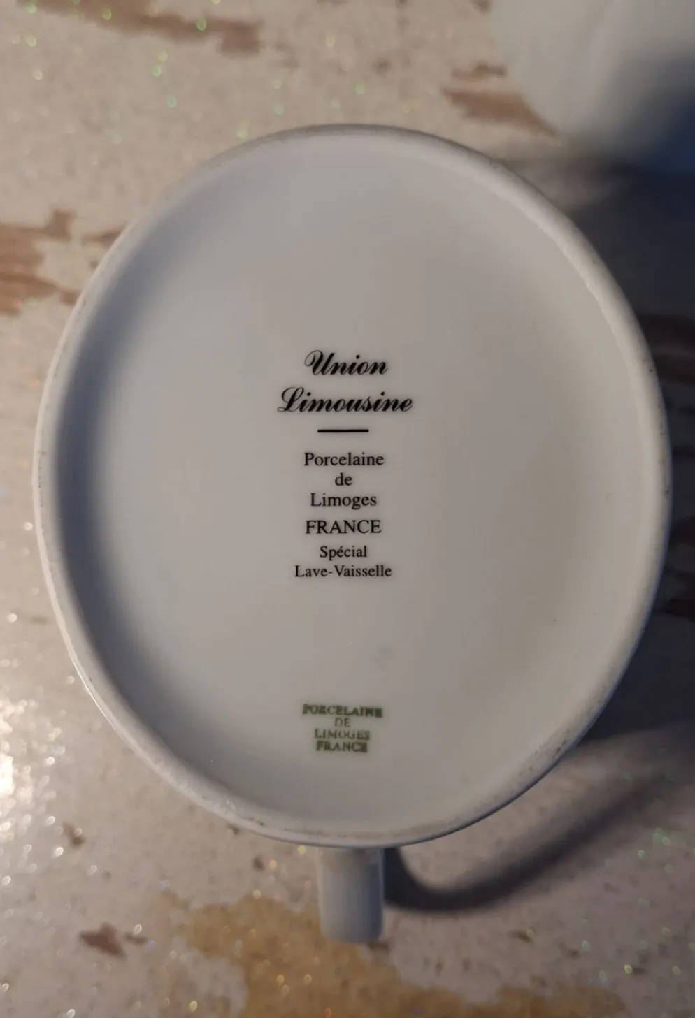 Service à café 3 pièces – Porcelaine de Limoges – Modèle Trianon
