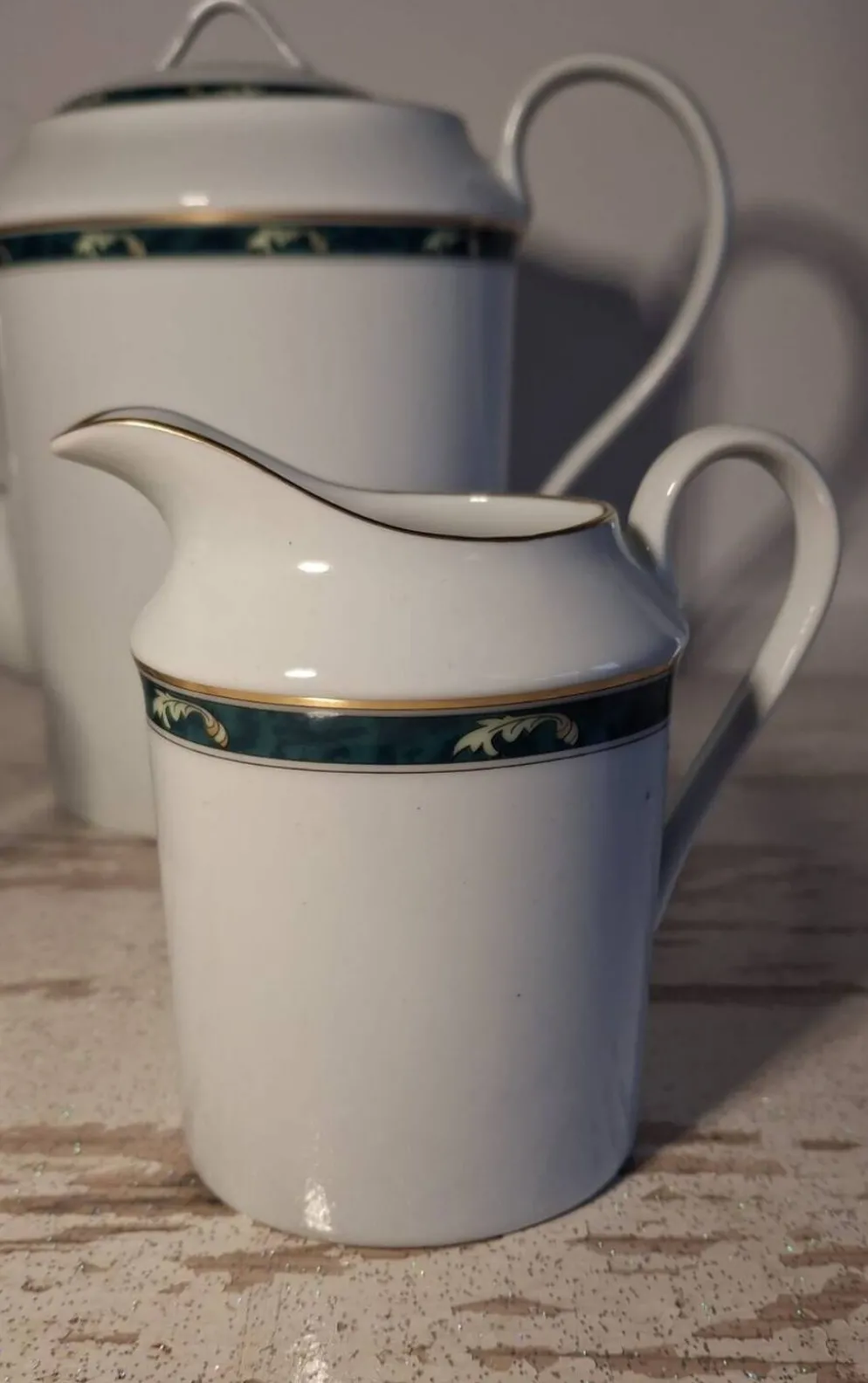 Service à café 3 pièces – Porcelaine de Limoges – Modèle Trianon