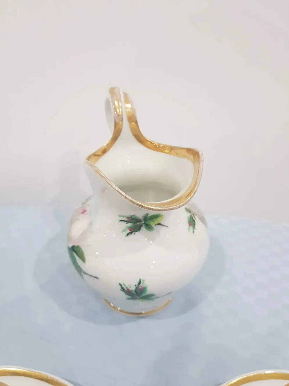 Service à café, porcelaine blanche avec dorure, KPM, Allemagne, 19e siècle
