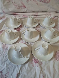 Service à café porcelaine Deshoulieres