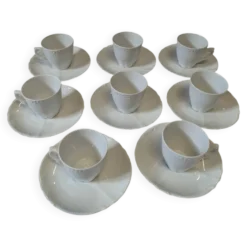 Service à café porcelaine Deshoulieres