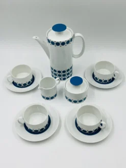 Service Café Porcelaine Thomas Germany Medaillon 70s