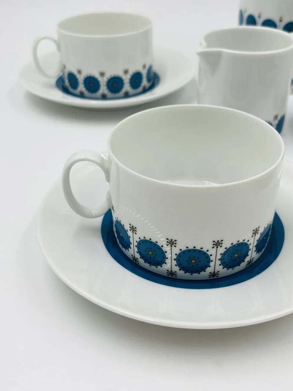 Service Café Porcelaine Thomas Germany Medaillon 70s