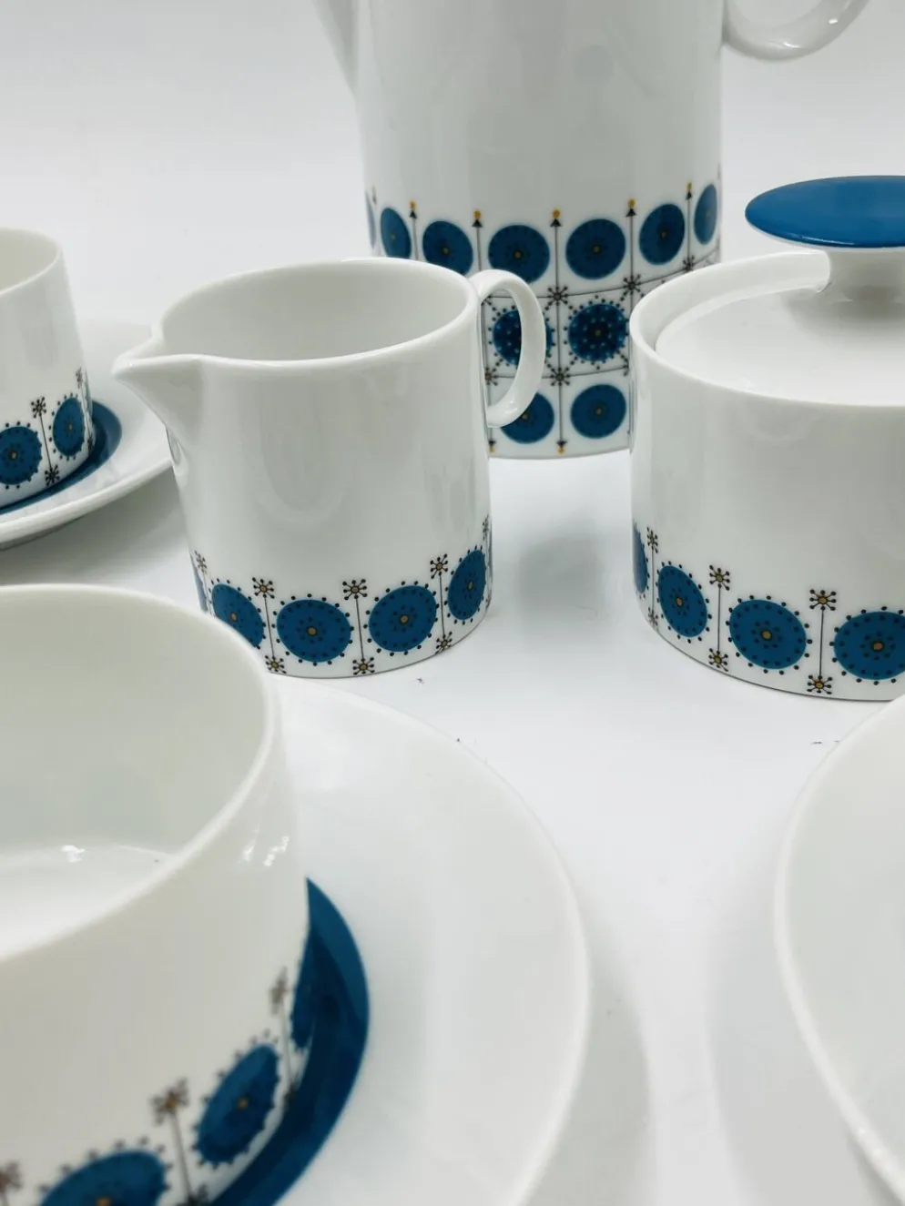 Service Café Porcelaine Thomas Germany Medaillon 70s