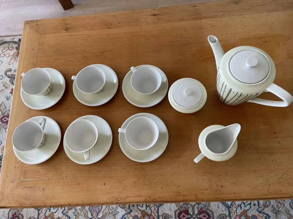 Service à café Reichenbach – 15 pièces – années 1950-60