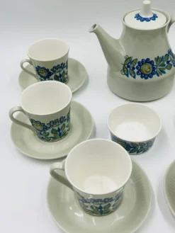 Service à café scandinave Tor Viking par Figgjo Flint