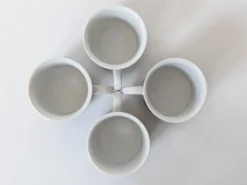 Service à café style Memphis en porcelaine, Burg Lindau, années 80