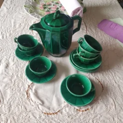 Service à café, thé art déco KG Lunéville