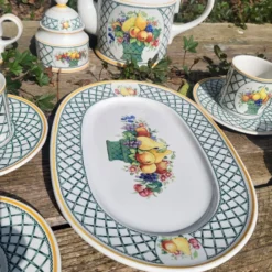 Service à café Villeroy et Boch, série Basket