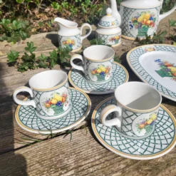 Service à café Villeroy et Boch, série Basket