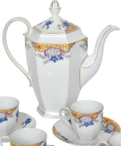 Service à café vintage en porcelaine de Epiag Tchécoslovaquie
