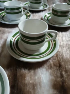 Service à café vintage Moulin des Loups