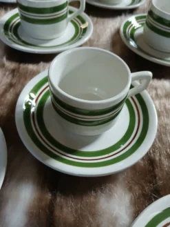 Service à café vintage Moulin des Loups