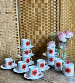 Service à café vintage, Scherzer Bavaria