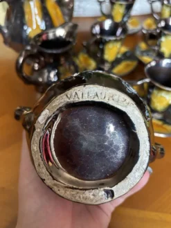 Service à café vintage Vallauris – 6 personnes