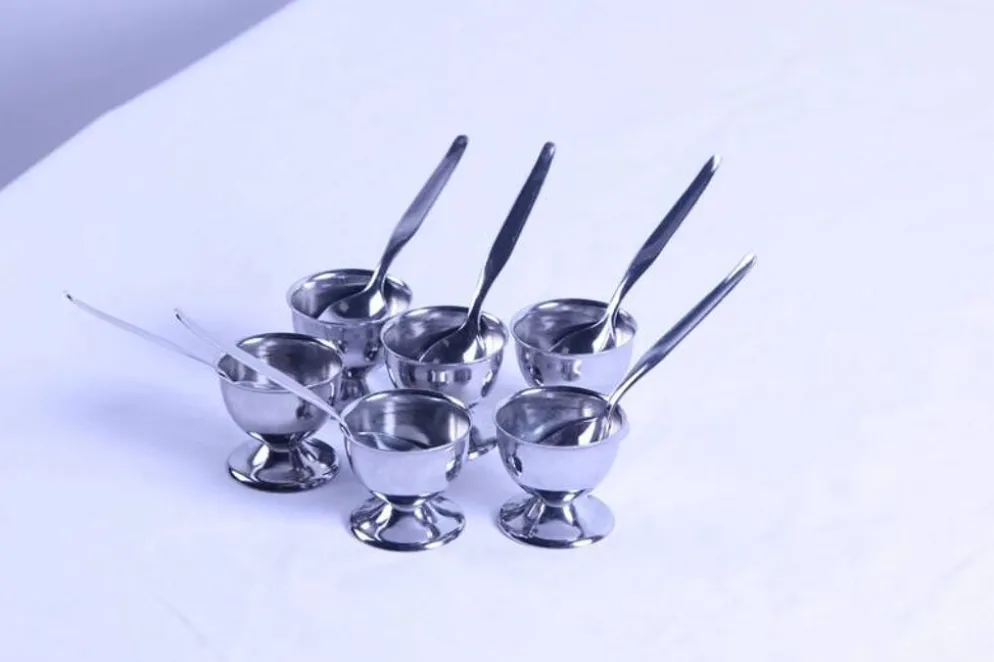 Service coquetiers vintage métal Guy Degrenne