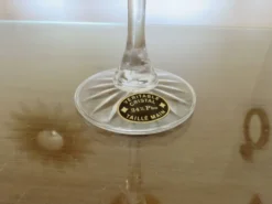Service cristal couleur