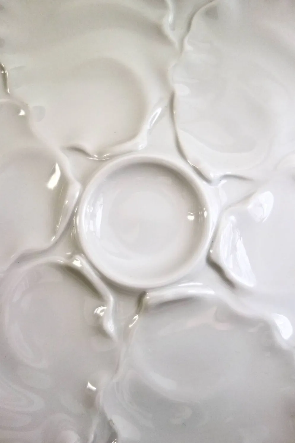 Service d'assiettes à huitres en porcelaine par HutschenReuthen