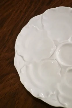 Service d'assiettes à huitres en porcelaine par HutschenReuthen