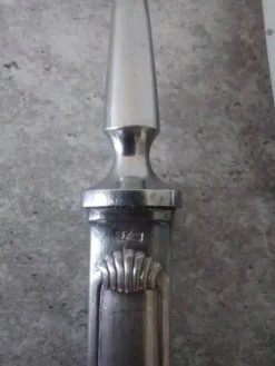 Service à découper vintage en métal argenté SFAM – Modèle Coquille