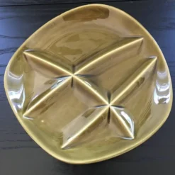 Service de 4 assiettes à huîtres Sarreguemines