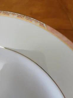 Service de 22 assiettes plates et 6 creuses "Auray" - Philippe Deshoulières