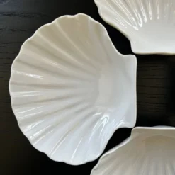Service de 4 coupelles coquillage