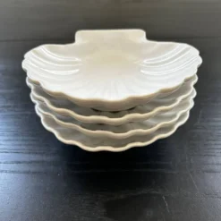 Service de 4 coupelles coquillage