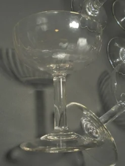 Service de 6 coupes à champagne